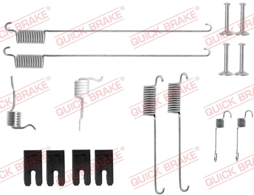 Accessory Kit, brake shoes